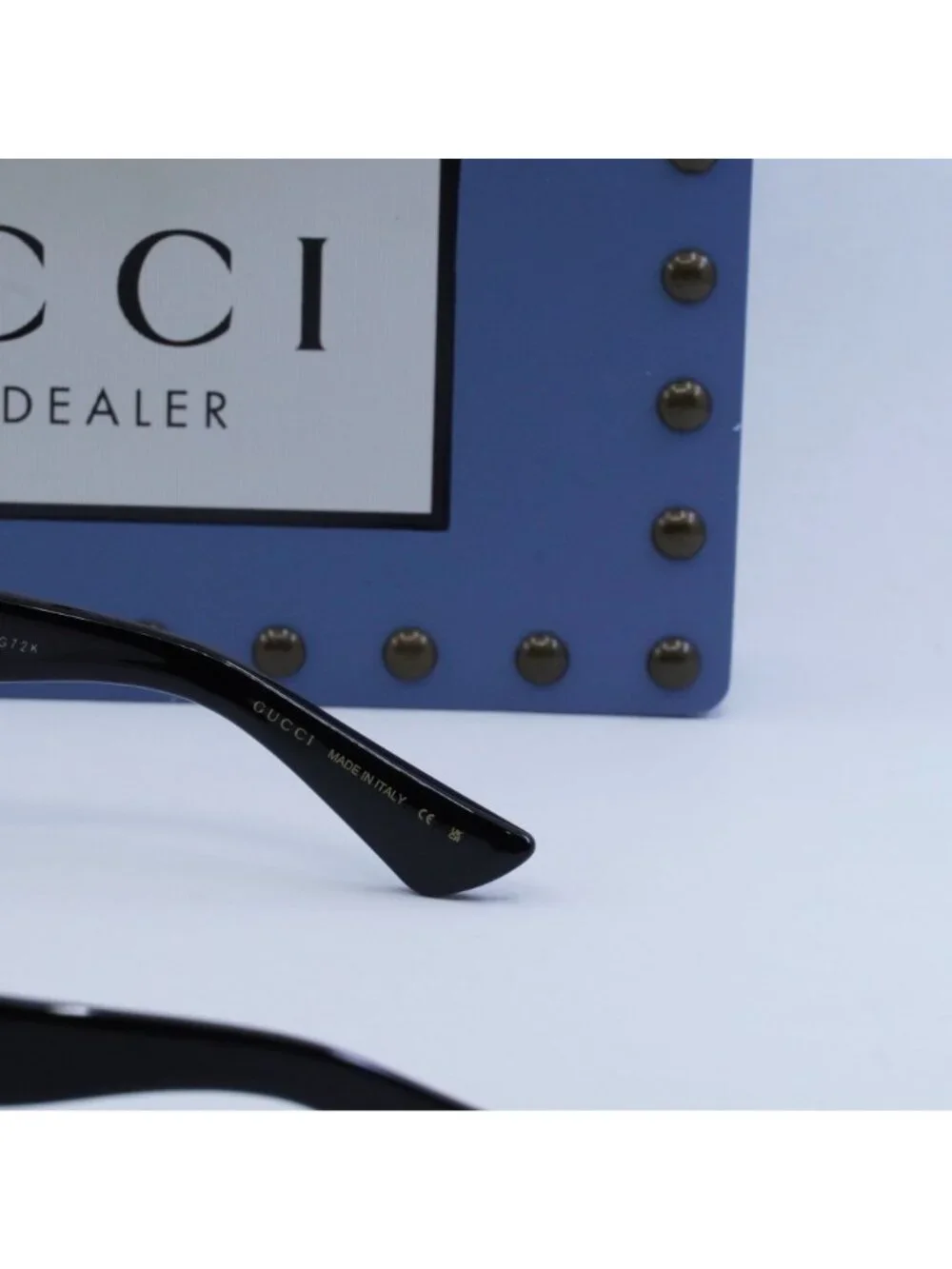 Gucci GG1581O 001 Cat Eye 55mm Eyeglasses - Black